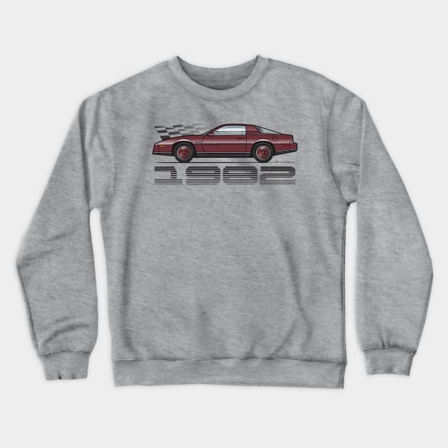 maroon SE Crewneck Sweatshirt by JRCustoms44